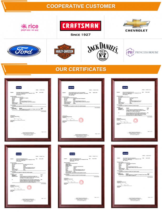 Dreifarbige Verzügelung Frosted Coupe Glas kundenspezifisch gesprühte Farbe 7