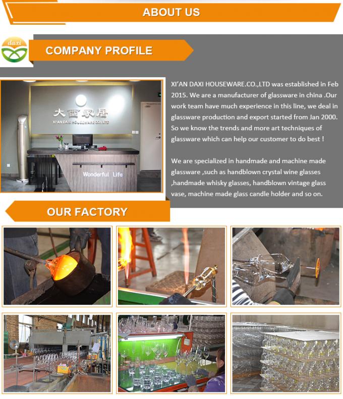 Dreifarbige Verzügelung Frosted Coupe Glas kundenspezifisch gesprühte Farbe 8