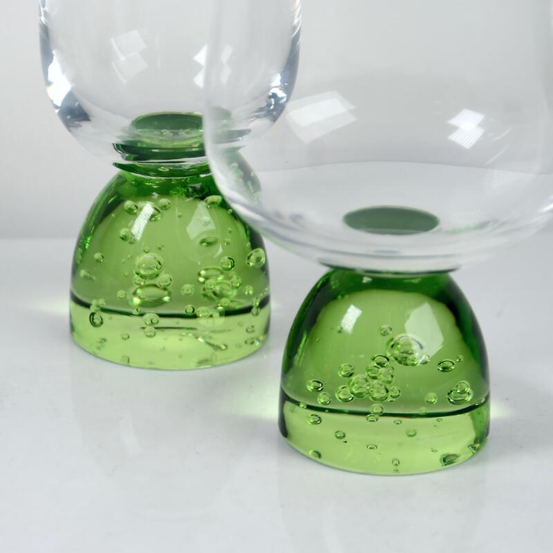 Qualität Handgefertigte Glaskugel mit Bläserbasis und bleifreiem Kristallglas für ein elegantes Essen usine