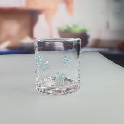 Qualität 14oz Valentinstag Dekorativ DOF Glas Bowknot Wasser Tumbler Gläser Mexiko Icon Rock Glasbecher für Hochzeitsfeier Geschenk usine