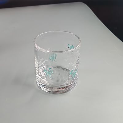 Qualität 14oz Valentinstag Dekorativ DOF Glas Bowknot Wasser Tumbler Gläser Mexiko Icon Rock Glasbecher für Hochzeitsfeier Geschenk usine