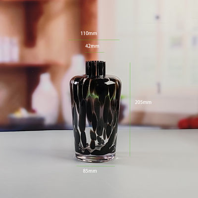 Qualität Handgefertigte Amber Glas Vase Moderne einzigartige Vase für Tisch Mittelpunkt Dekorative Blumen Vasen für Home Office Hochzeit ((S Größe) usine