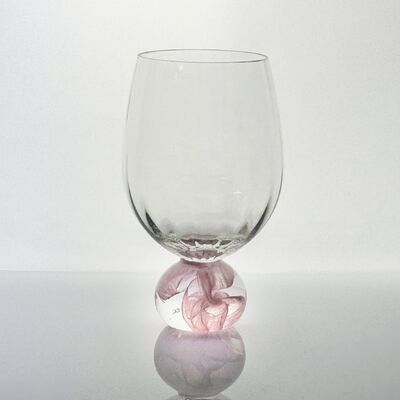 Qualität High Clarity Pink Cloud Crystal Wine Glass Set für Restaurants, Bars und Weinverkostungsveranstaltungen usine