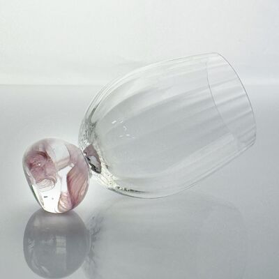 Qualität High Clarity Pink Cloud Crystal Wine Glass Set für Restaurants, Bars und Weinverkostungsveranstaltungen usine