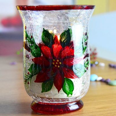 Qualität Eiskrack Klassische amerikanische Glas Hurrikan Kerzenhalter usine