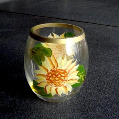 Qualität Ei-förmige, schöne Farben Glas-Zylinder-Kerzenhalter, Glas-Votive-Kerzenhalter usine