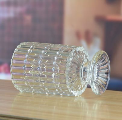 Qualität Schwerlastfähige Fußpfeiler Glaskerzenhalter, Klarglaskerzenhalter als Blumenvase usine