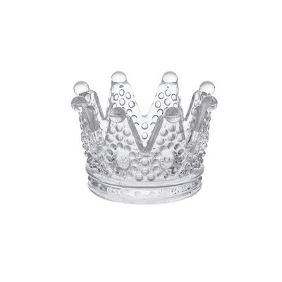 Qualität Romantic Crown Tee Light Mini Votive Kerzenhalter, Glaszylinder Kerzenhalter für die Party usine