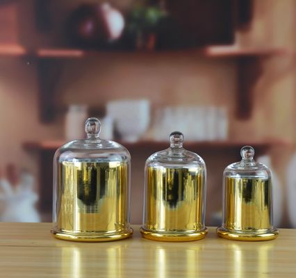 Qualität Frostglaskerzenhalter, Glaszylinderkerzenhalter für Weihnachtsdekoration usine