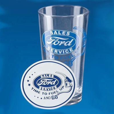 Qualität Große Riese 20 Unzen Pint Craft Biergläser mit Farbdekal usine