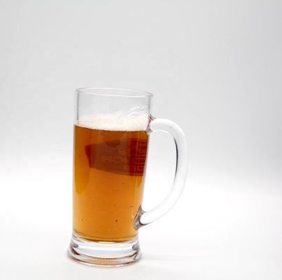 Qualität Aktion Marke 21 Oz Bierglas Stein mit Farbdekal usine