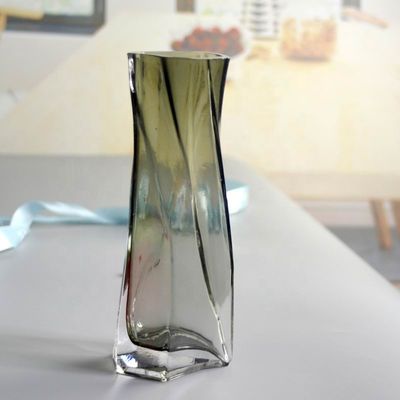 Qualität 3 Größe Verzerrte Graufarbe Große Mittelstück Vasen usine