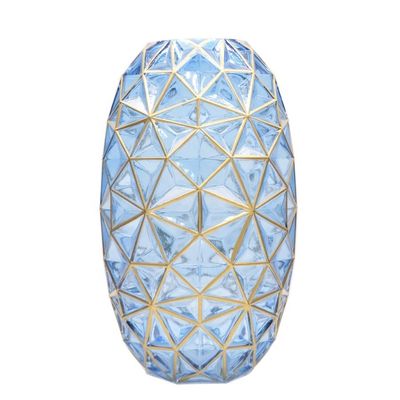 Qualität Kreative handgemalte dekorative Glasvase für die Hochzeit usine