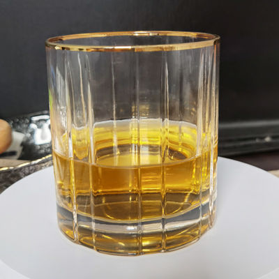 Qualität Individuell angefertigte Goldfelder, Handgefertigte Whisky-Gläser usine