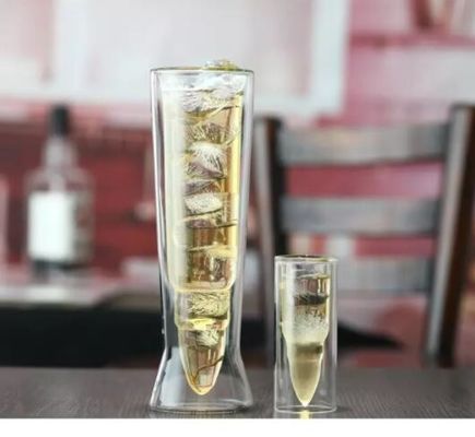 Qualität Kugelförmige Doppelwand 45 ml Einzigartige Schussgläser usine