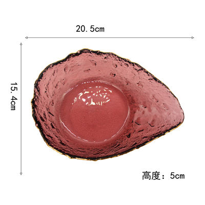 Qualität Glasladenplatten mit unregelmäßiger Form usine
