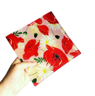 Qualität Verhärtetes Glas Farbdruck Quadratglasglass für zu Hause usine