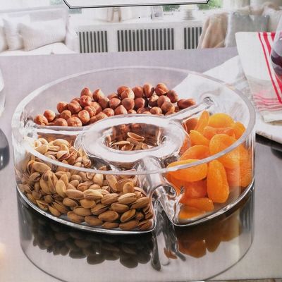 Qualität Handgefertigte Glasfruchtplatte usine