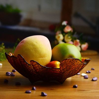 Qualität Einzigartige dekorative Ladegeräte aus Ahornblatt für Snacks usine