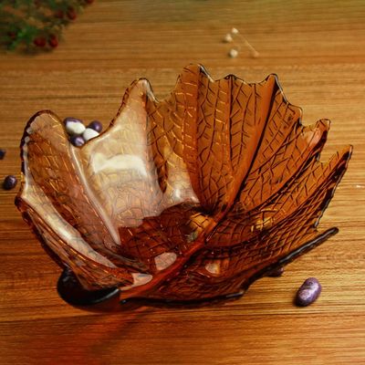 Qualität Einzigartige dekorative Ladegeräte aus Ahornblatt für Snacks usine