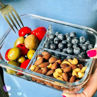 Qualität Borosilikat-Glas-Lunchboxen mit Verschlussdeckel usine