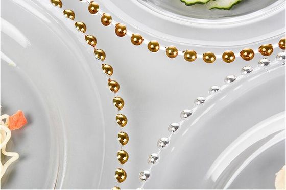 Qualität Gold verzierte Glasladeplatten usine