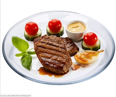 Qualität Wärmebeständige Borosilikat-Rundladeplatten für Mikrowellen usine