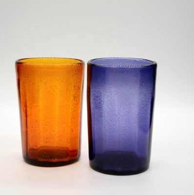 Qualität Rundere, dickere Wand, mexikanische Blasen-Kristall-Cocktail-Gläser usine