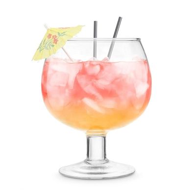 Qualität Handgeblasene riesige Kristall-Cocktail-Gläser mit Logo usine