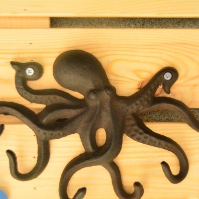 Qualität Wandmontierte Kreative Kraken aus Gusseisen usine