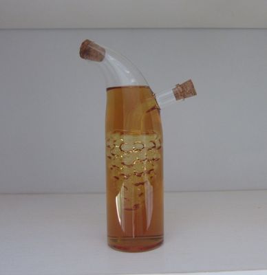 Qualität Doppelschichtiger Traubenglaskanister mit Öldeckel usine