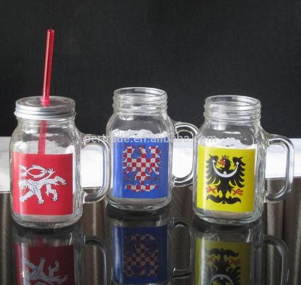 Qualität Farbe Diamanten Schriftarten Handgemalte Glasbehälter für die Küche usine