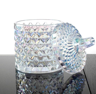 Qualität Glasgefäße mit Deckel für Wachs usine