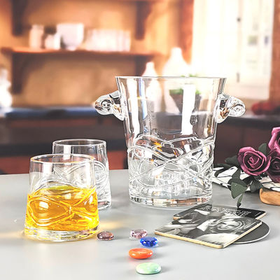 Qualität Einzigartige handgefertigte Whisky-Gläser mit eingelegten Augen usine