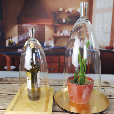 Qualität Durchsichtige, bleifreie 21" Glaskuppel-Kloche usine