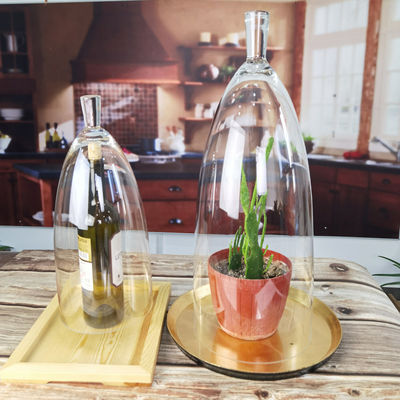 Qualität Durchsichtige, bleifreie 21" Glaskuppel-Kloche usine