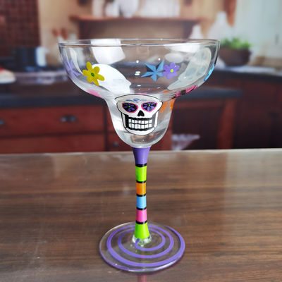 Qualität Halloween Margarita Glas 12 Oz Kristall Cocktail Glas usine