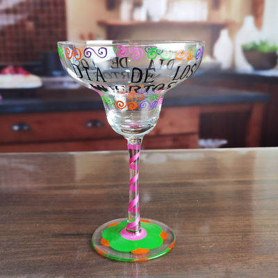 Qualität Halloween Margarita Glas 12 Oz Kristall Cocktail Glas usine
