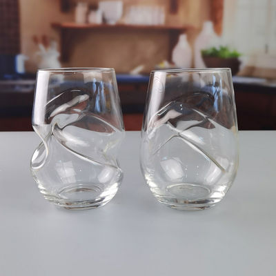 Qualität Rotweingläser 250 ml ohne Stamm usine