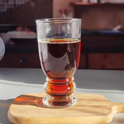 Qualität 550 ml Retro-Art Craft Bier Tulpen Gläser mit Griff Boden usine